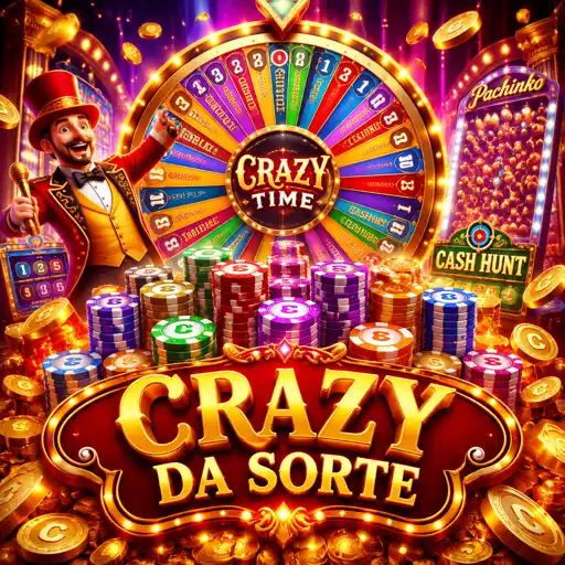 Crazy Time roda de bônus ao vivo